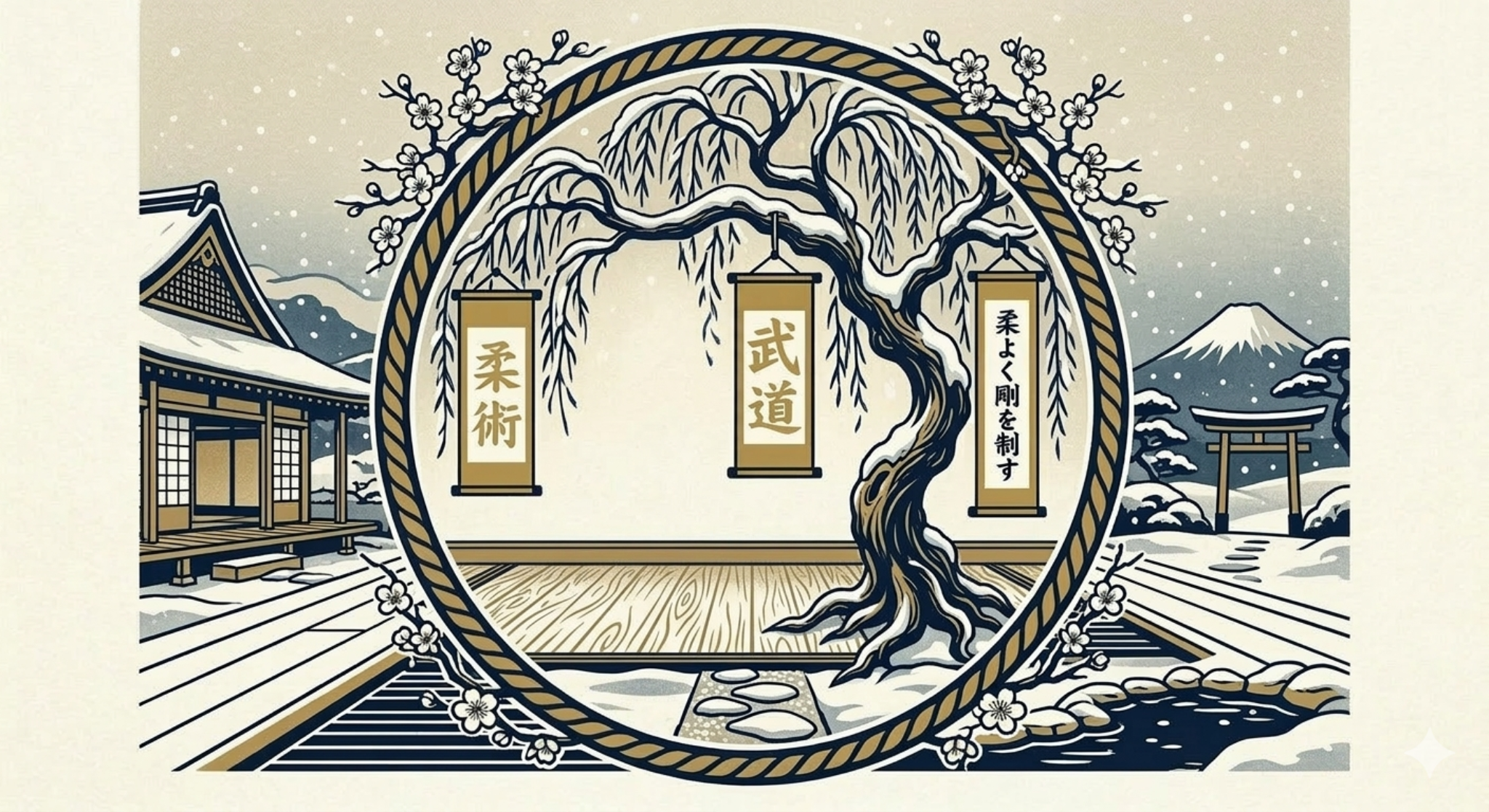 Illustrazione della leggenda del salice